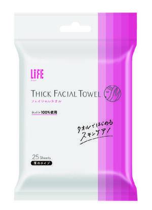 LIFE Facial Towels, 25 pieces