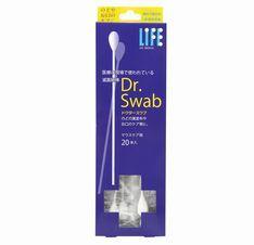 LIFE Sterilized Cotton Swabs Dr.Swab for Mouth Care (20 pcs)