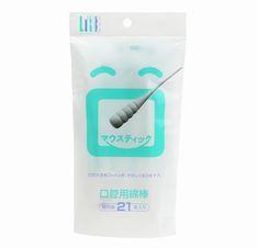 LIFE Oral Cotton Swabs Mouth stick 21 pcs